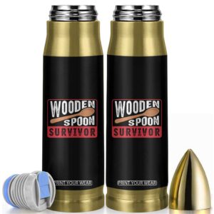 Funny Wooden Spoon Survivor Bullet Tumbler Italian Filipino Pride TS11