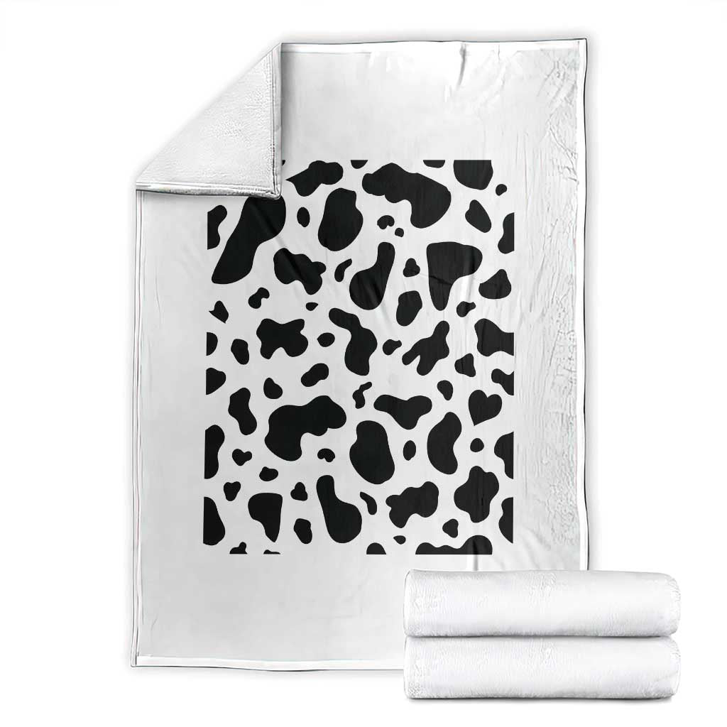 Western Cow Pattern Print Throw Blanket Bull Cow Lover Gift TS11