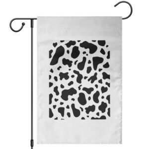Western Cow Pattern Print Garden Flag Bull Cow Lover Gift TS11