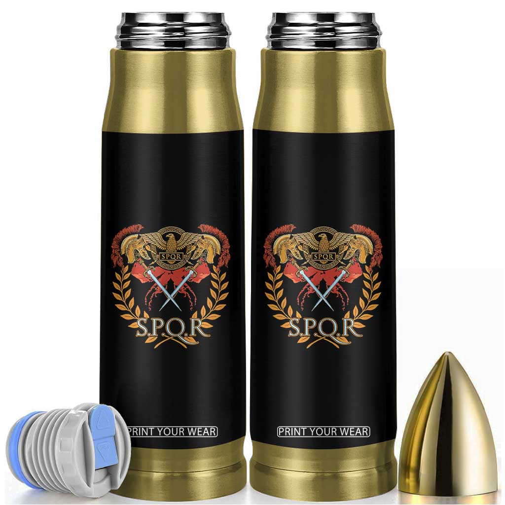 SPQR Ancient Rome Roman Empire Roman History Bullet Tumbler TS11